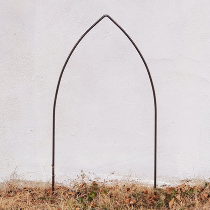 Handcrafted Steel Gothic Arches, Garden Hoops, Path Edging