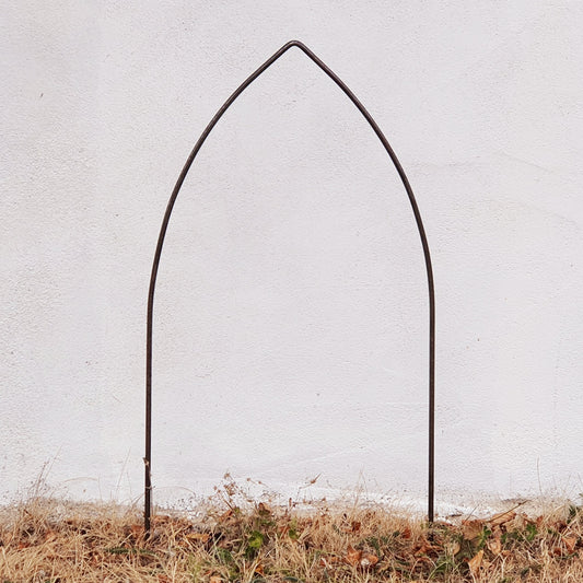 Handcrafted Steel Gothic Arches, Garden Hoops, Path Edging