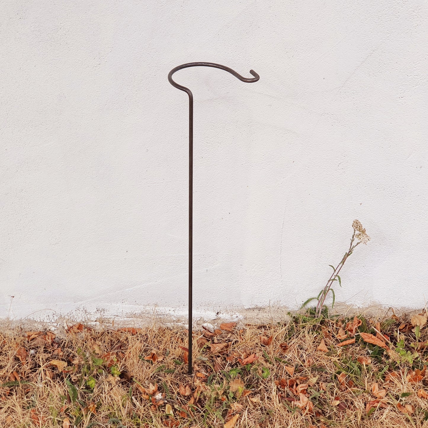 Handcrafted Steel Plant Support Stakes, Garden Markers, Bird Perches