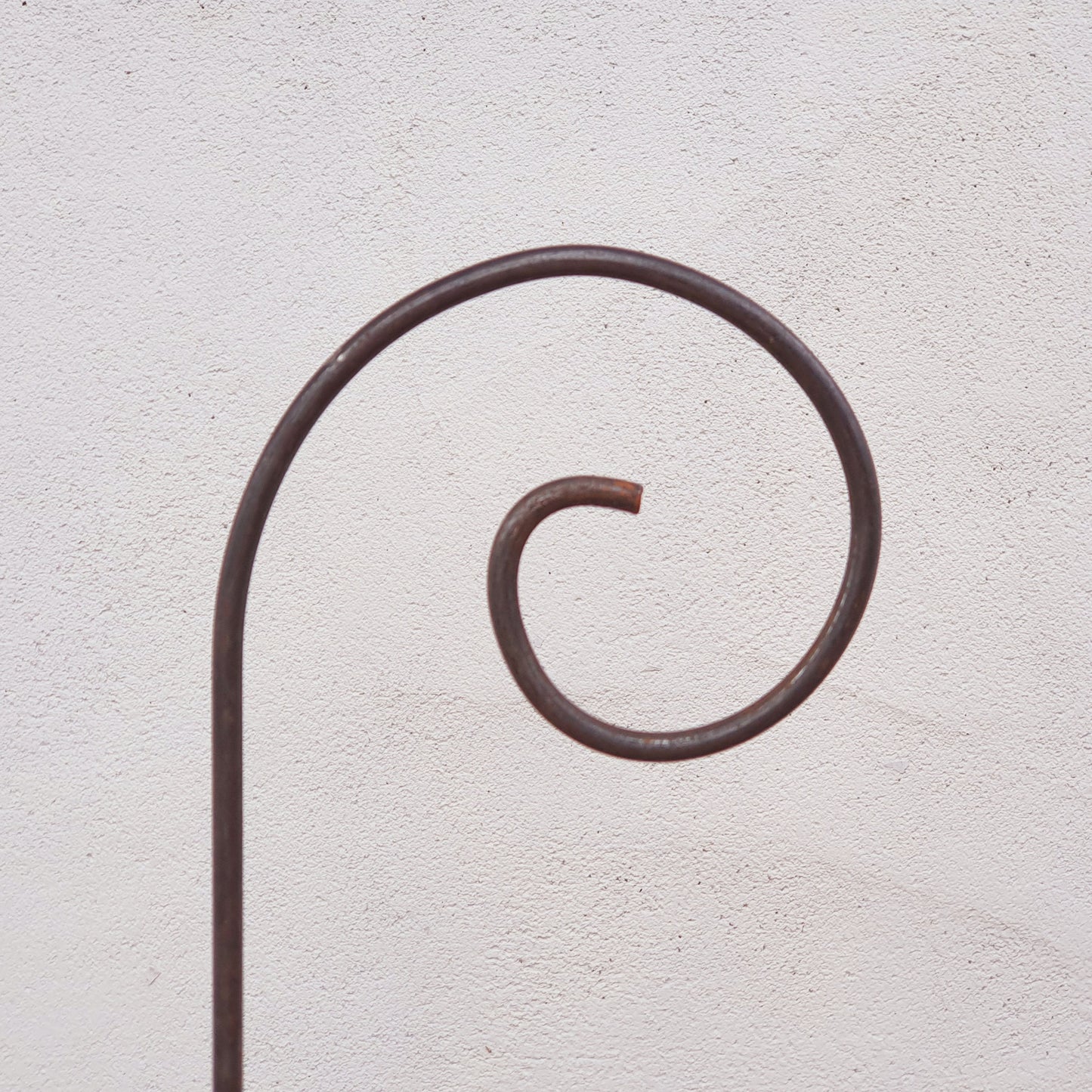 Handcrafted Steel Swirl Stakes, Garden Stakes, Plant Support, Lantern Holder, Bird Perch